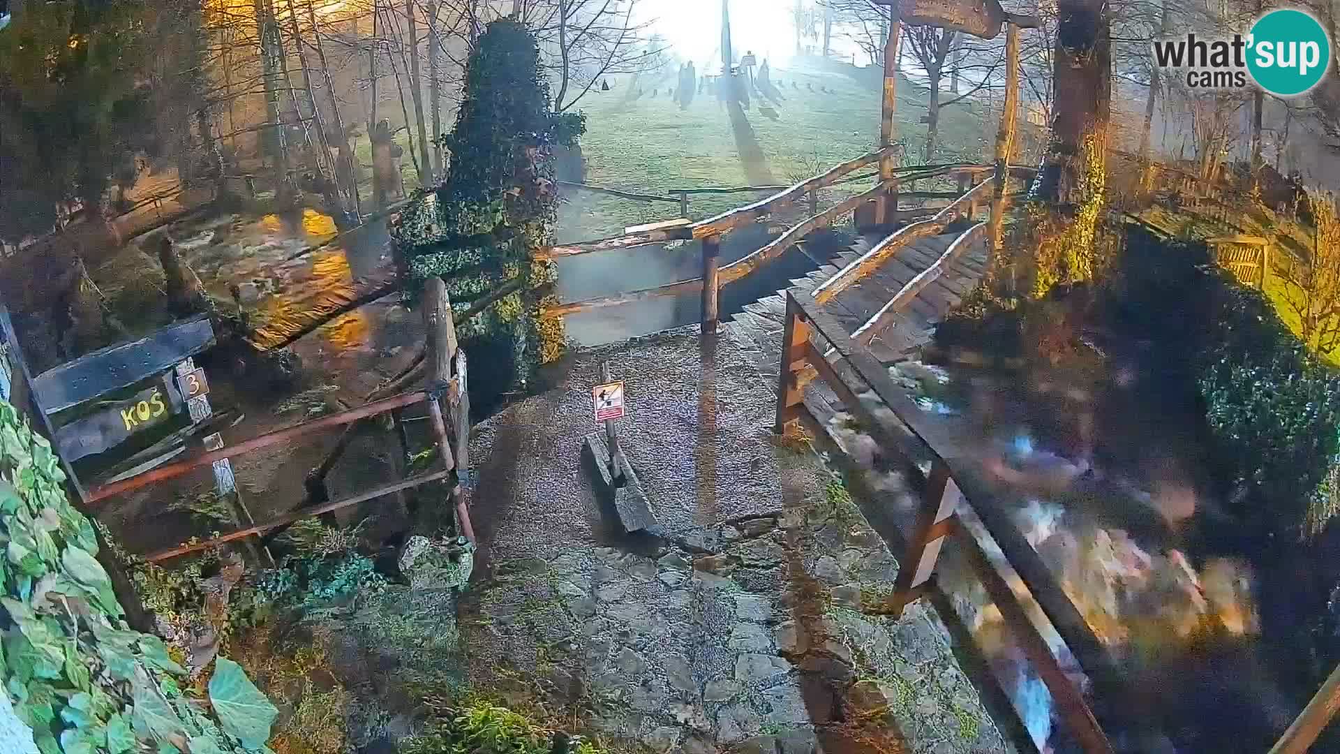 Jezera na reki Slunjčica v Rastokah