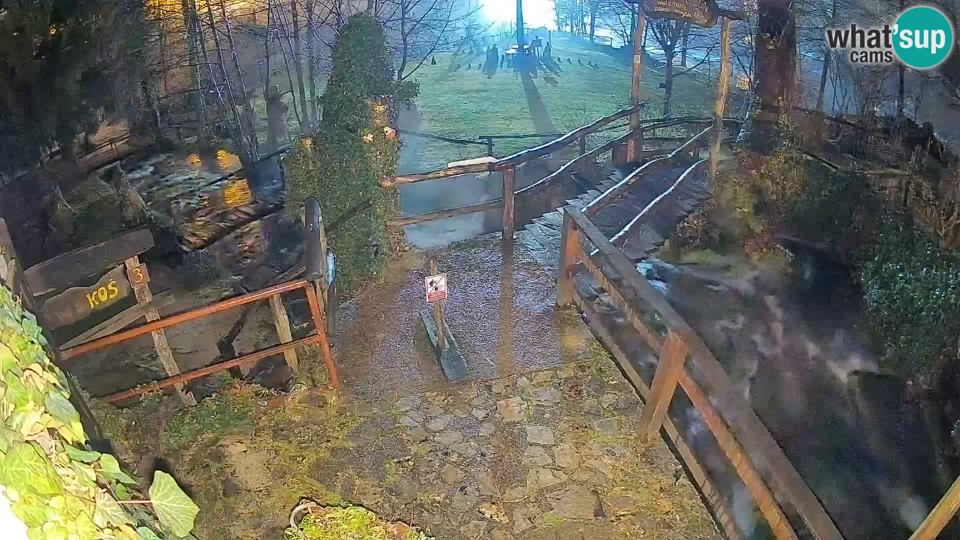 Jezera na reki Slunjčica v Rastokah