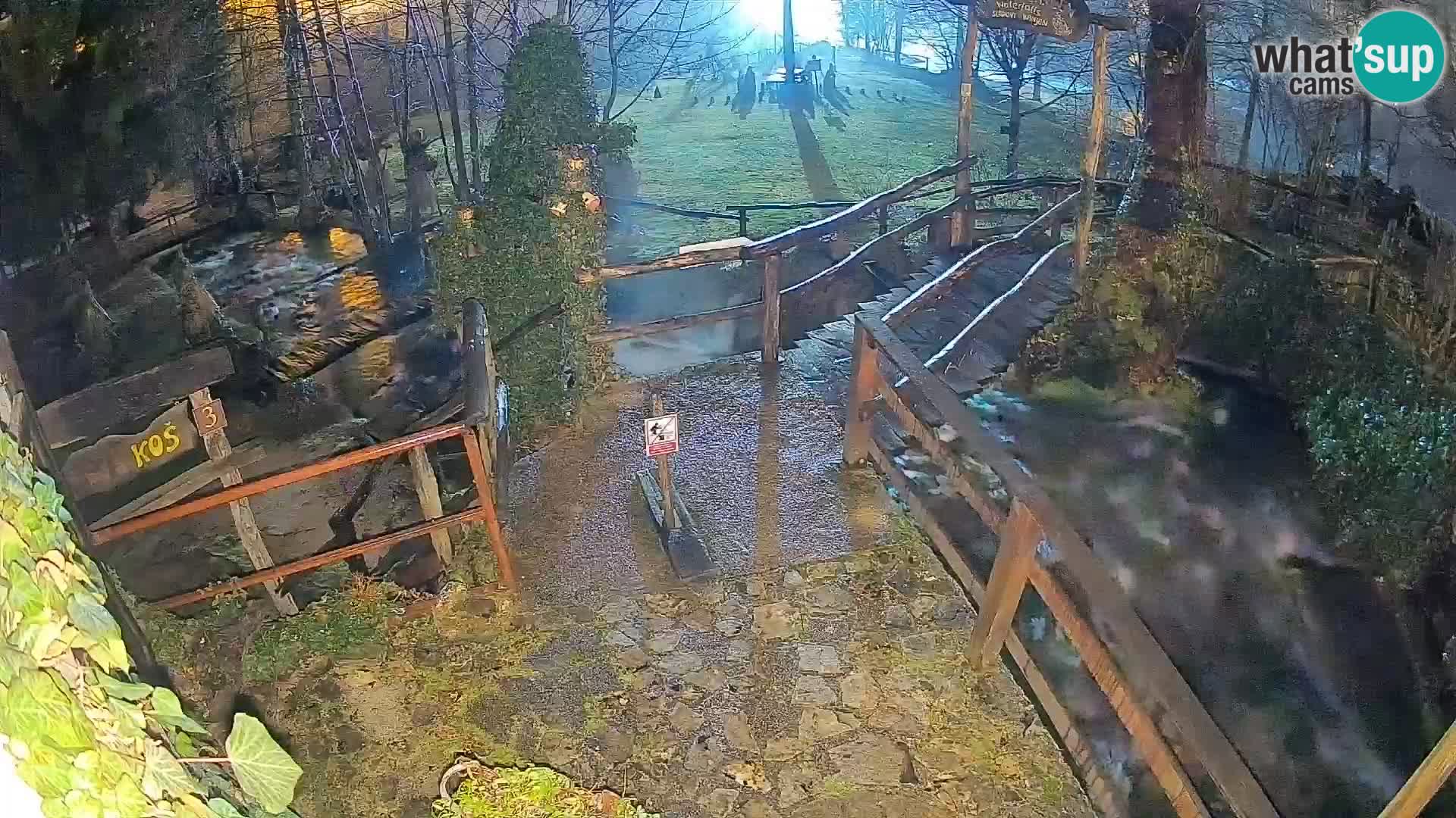 Lacs sur la rivière Slunjčica dans Rastoke