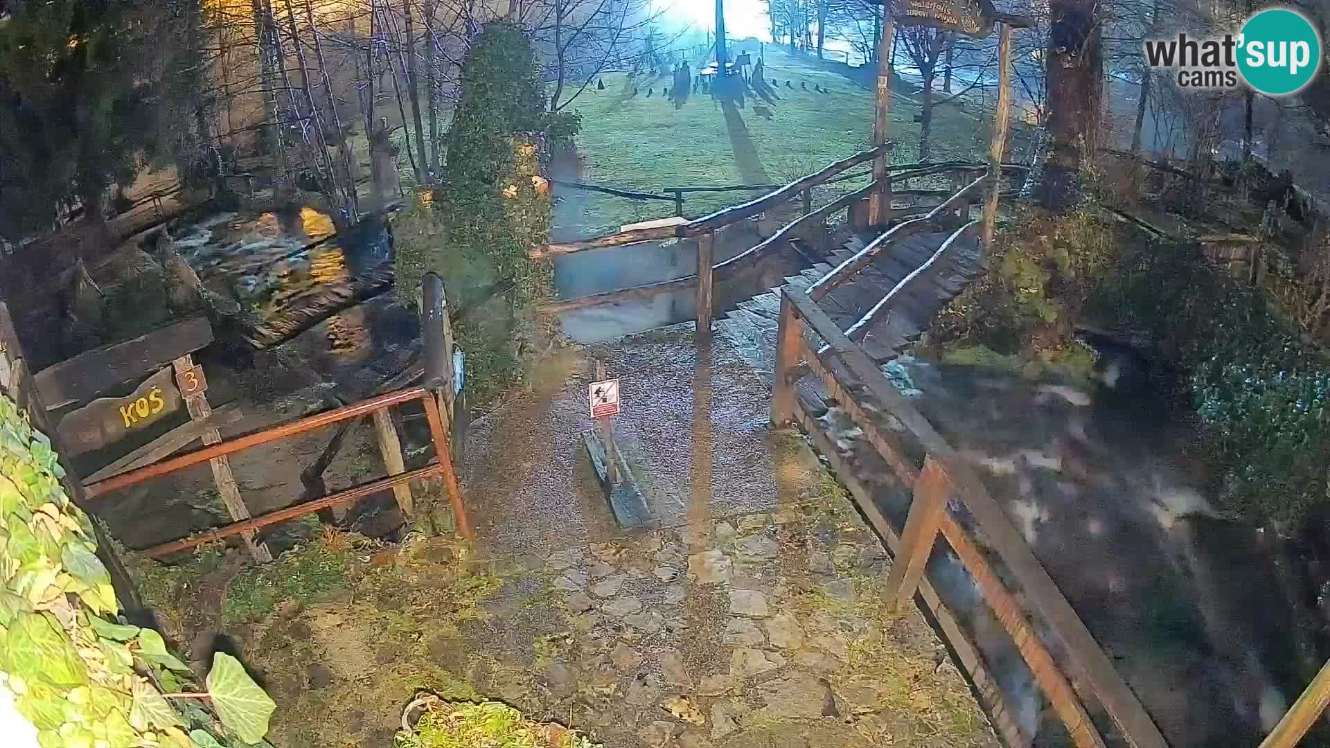 Lacs sur la rivière Slunjčica dans Rastoke