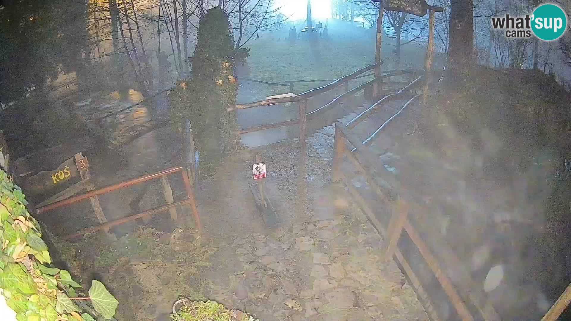 Jezera na reki Slunjčica v Rastokah