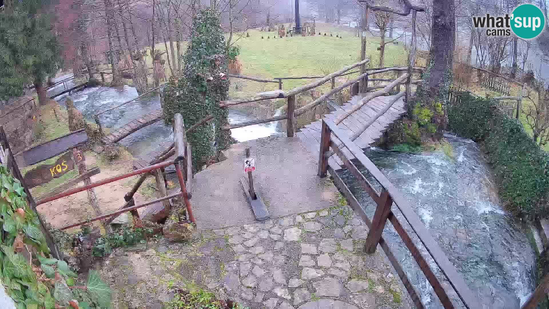 Lakes on the river Slunjčica in Rastoke
