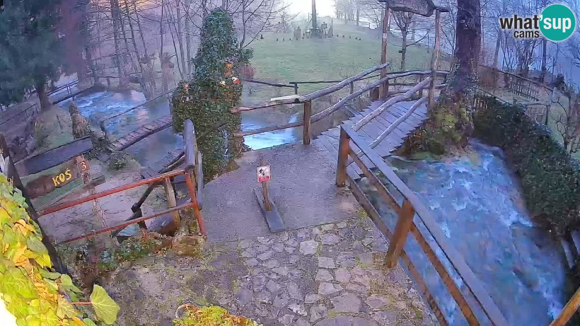 Jezera na rijeci Slunjčica u Rastokama