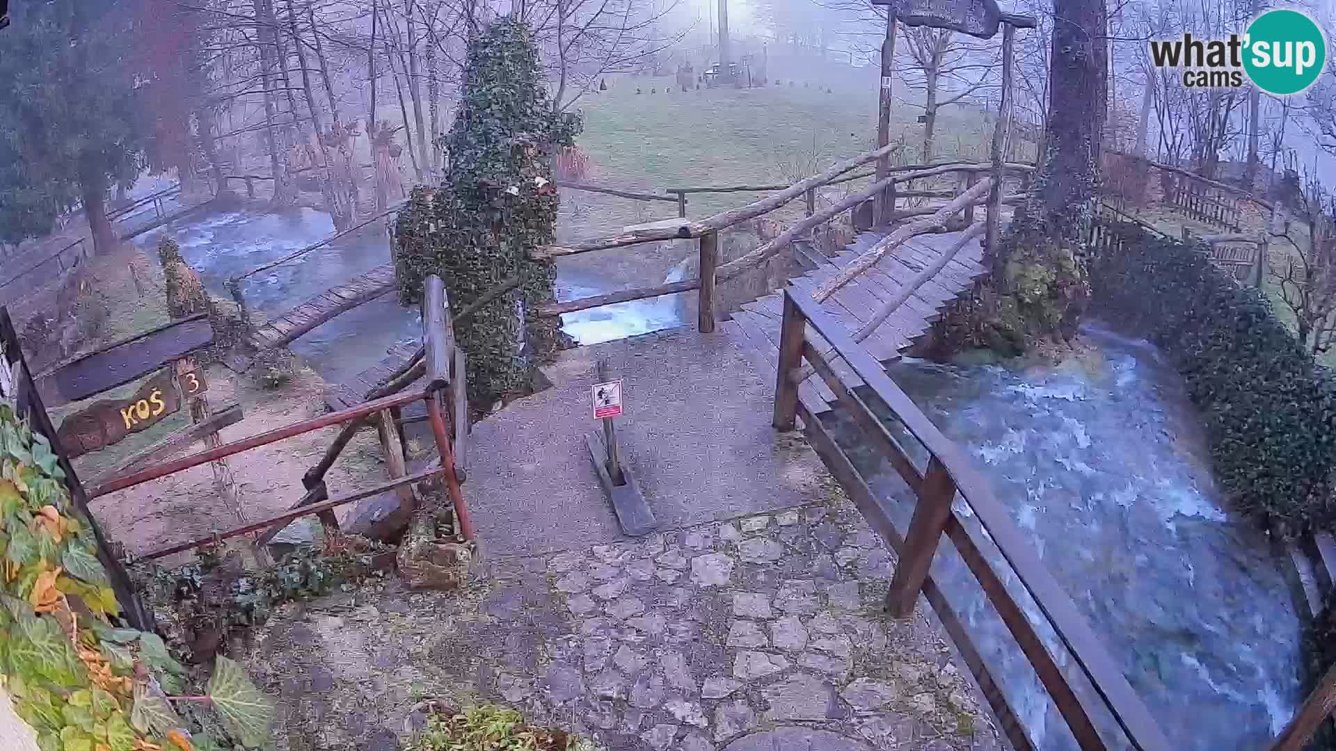 Jezera na rijeci Slunjčica u Rastokama