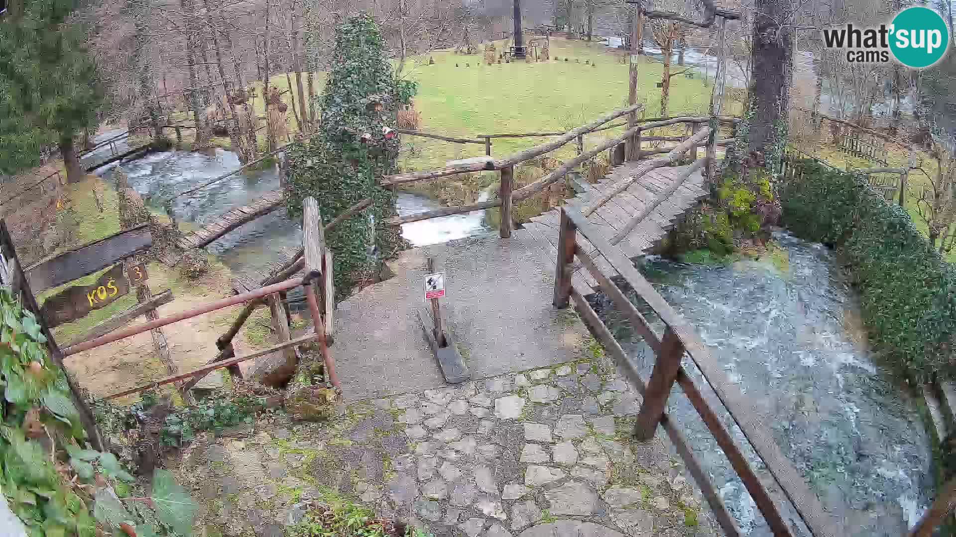 Lakes on the river Slunjčica in Rastoke