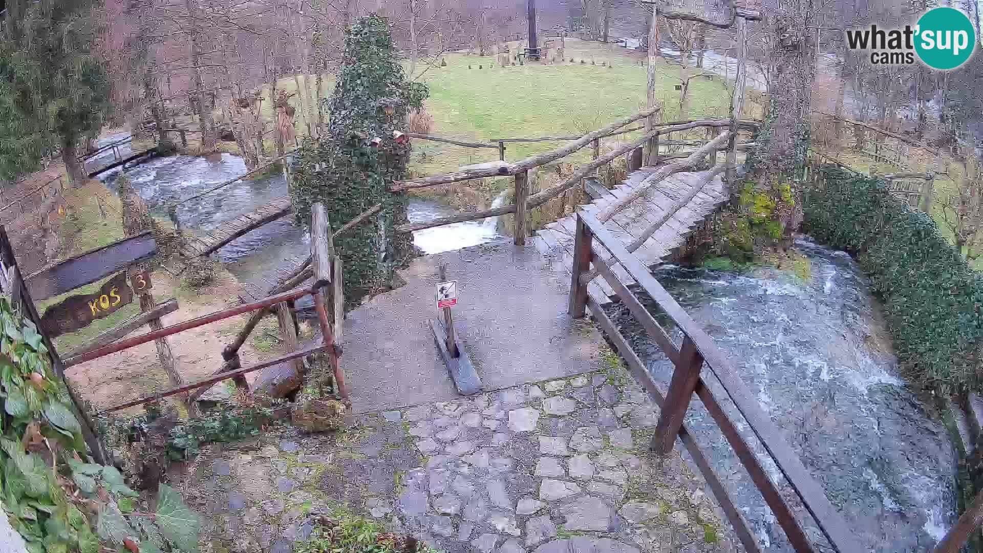 Lacs sur la rivière Slunjčica dans Rastoke