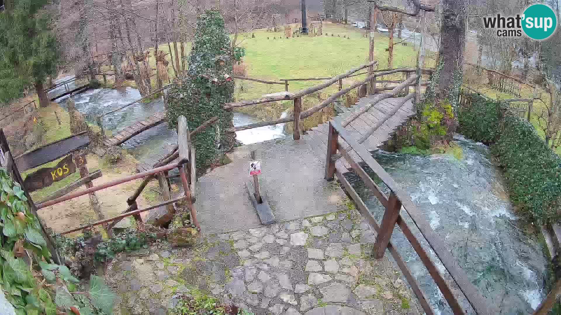 Lacs sur la rivière Slunjčica dans Rastoke