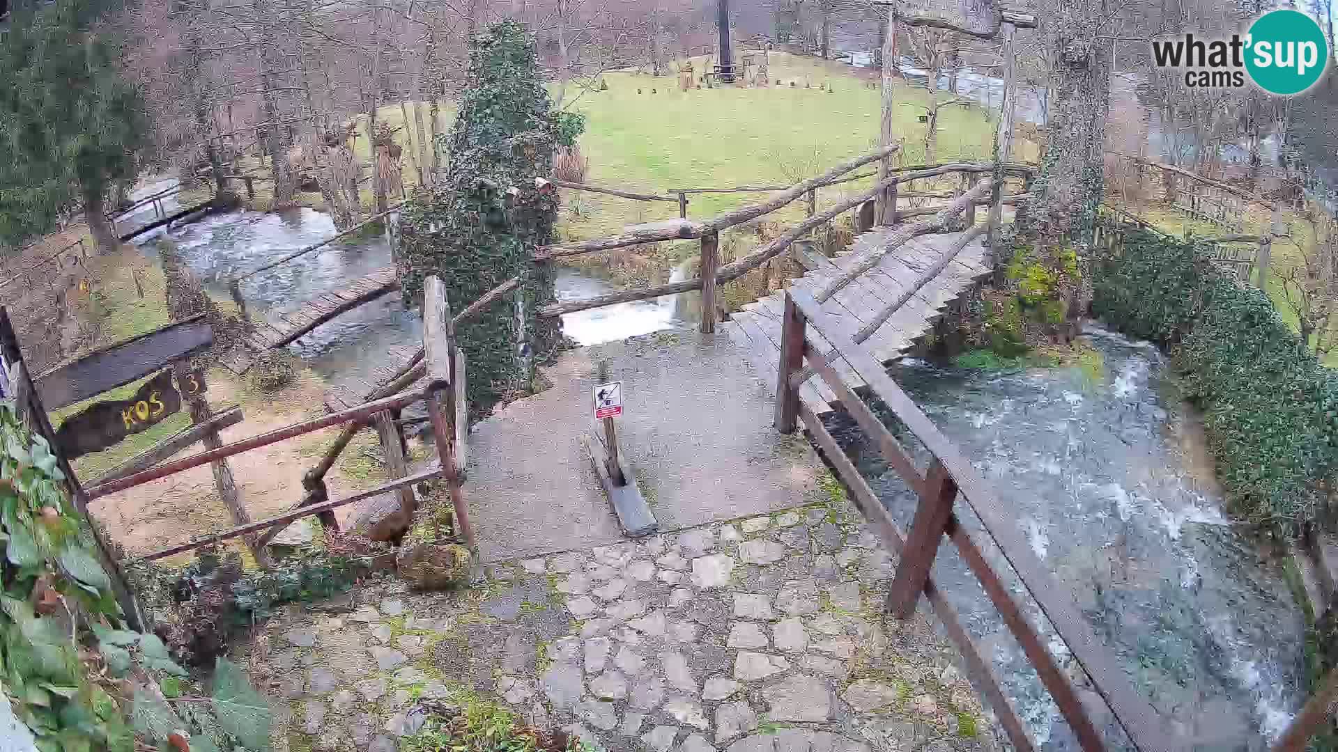 Jezera na reki Slunjčica v Rastokah