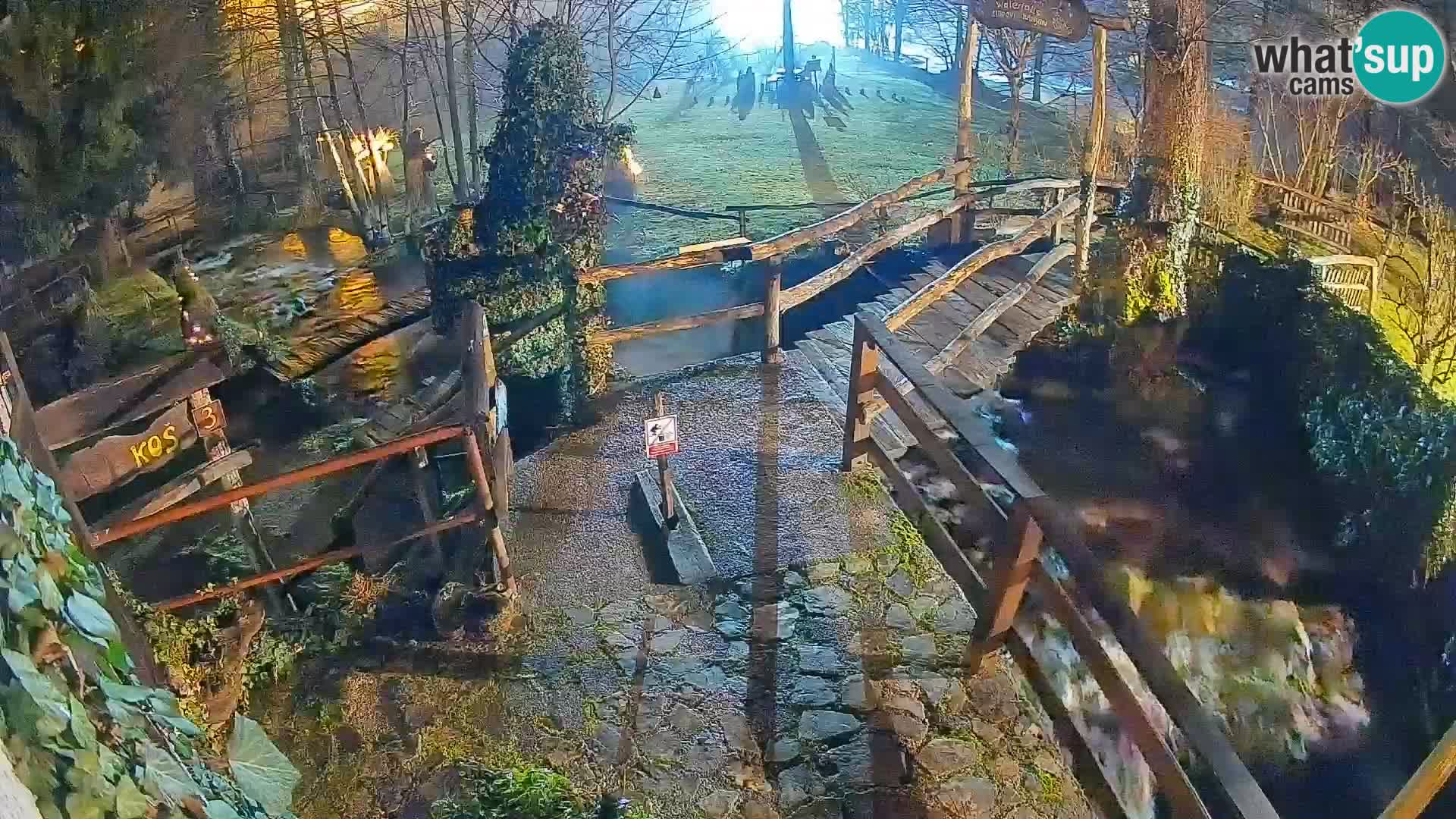 Seen auf dem Fluss Slunjčica in Rastoke