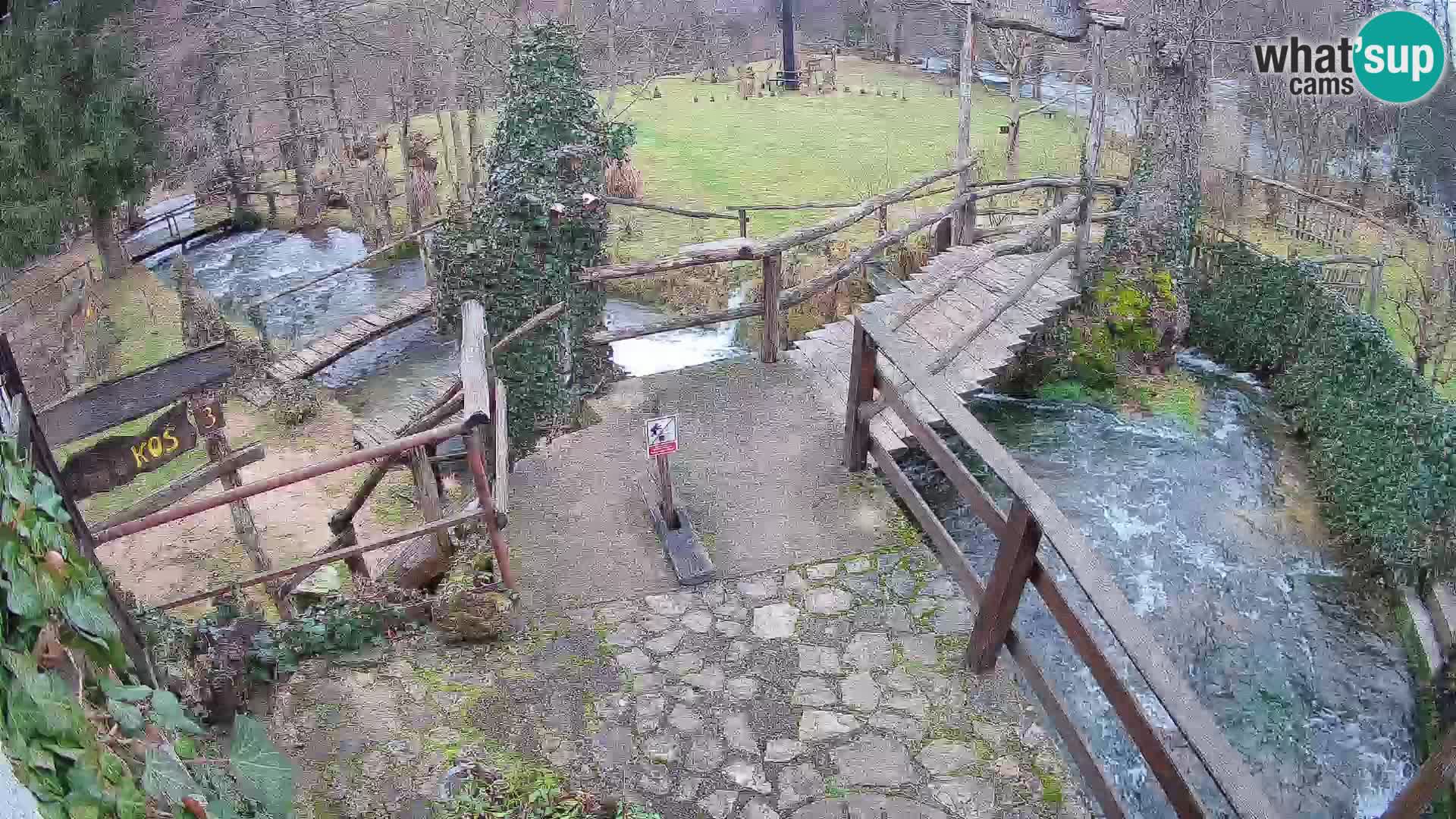 Lacs sur la rivière Slunjčica dans Rastoke