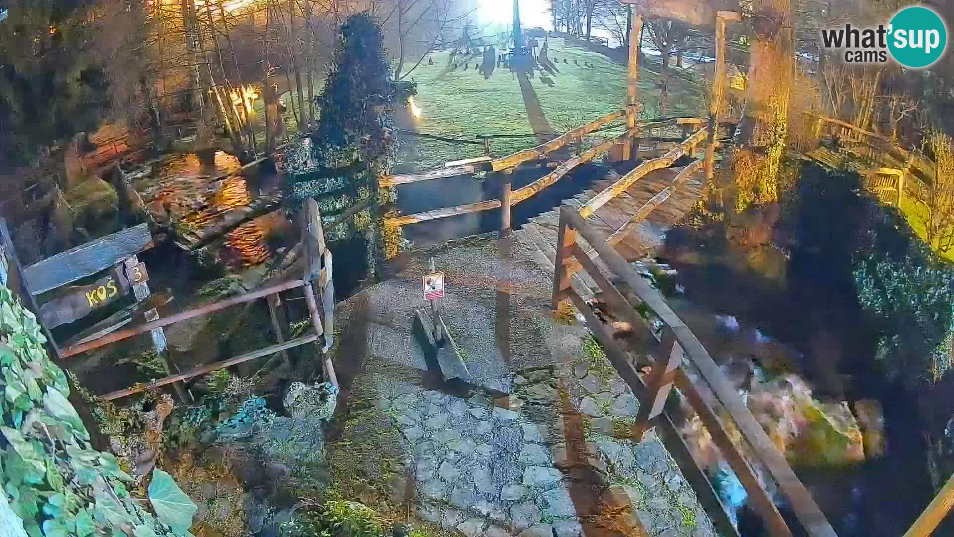 Lacs sur la rivière Slunjčica dans Rastoke