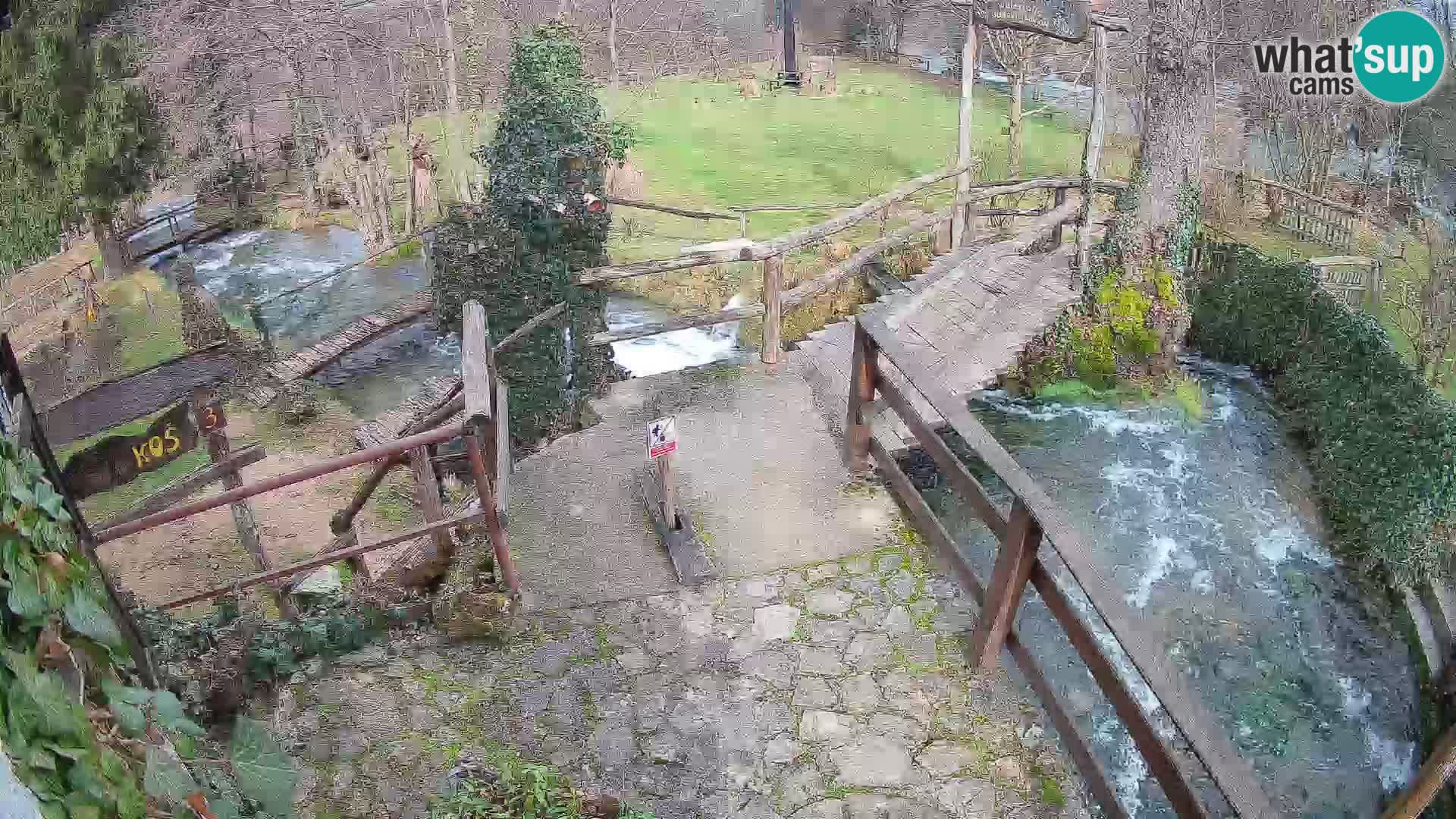 Lakes on the river Slunjčica in Rastoke