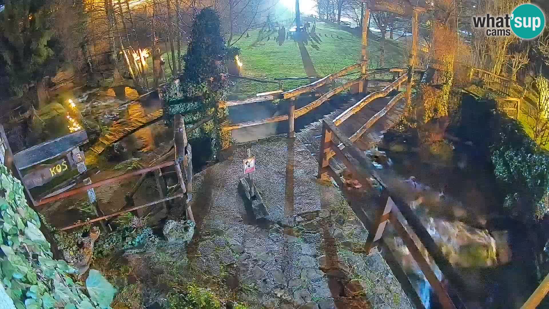 Jezera na reki Slunjčica v Rastokah