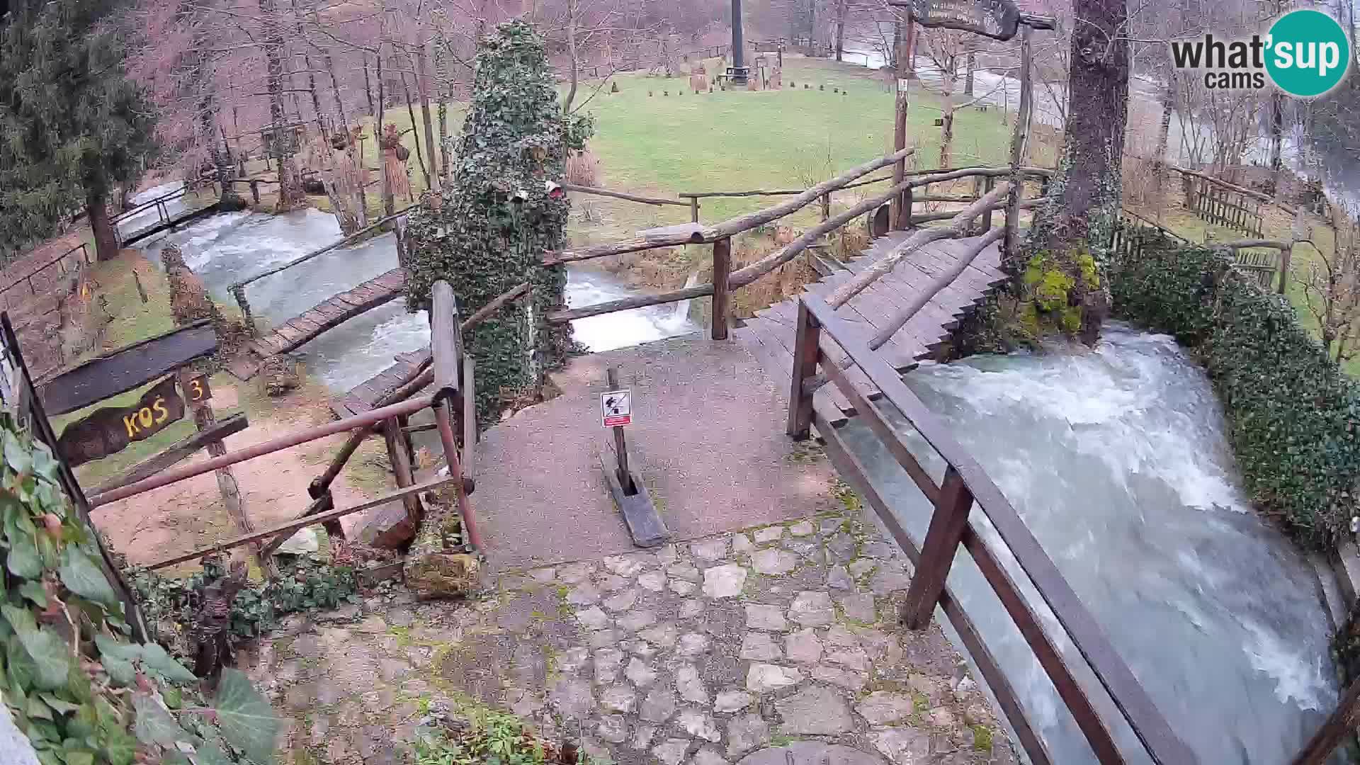 Laghi sul fiume Slunjčica a Rastoke