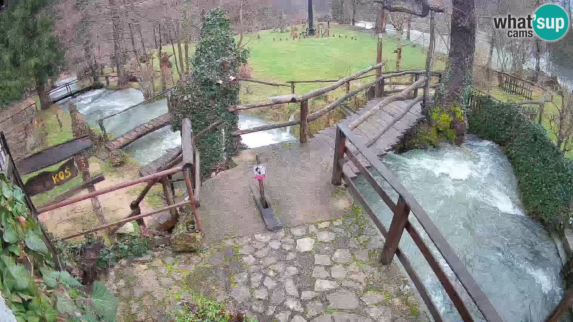 Laghi sul fiume Slunjčica a Rastoke