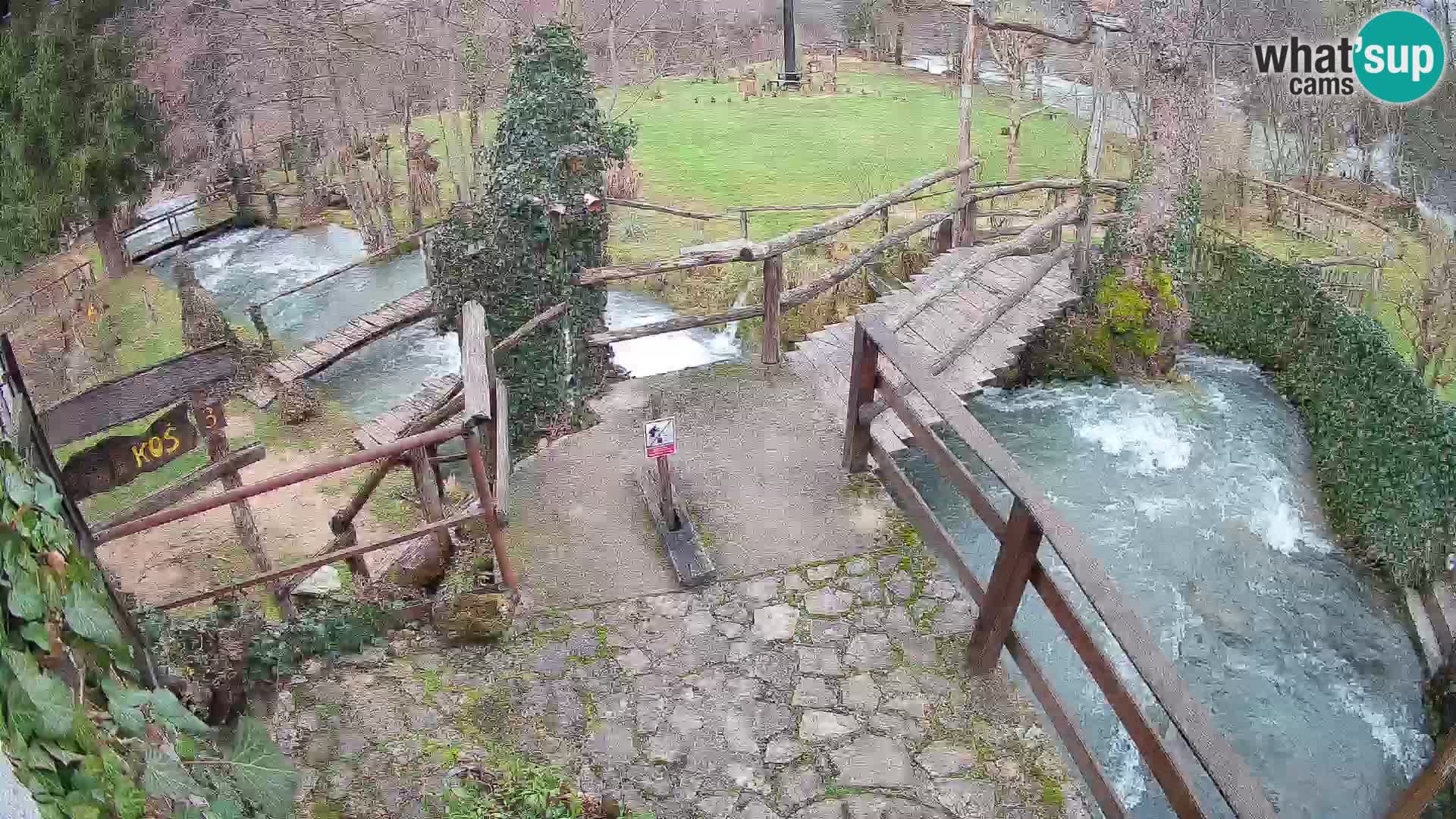 Jezera na rijeci Slunjčica u Rastokama