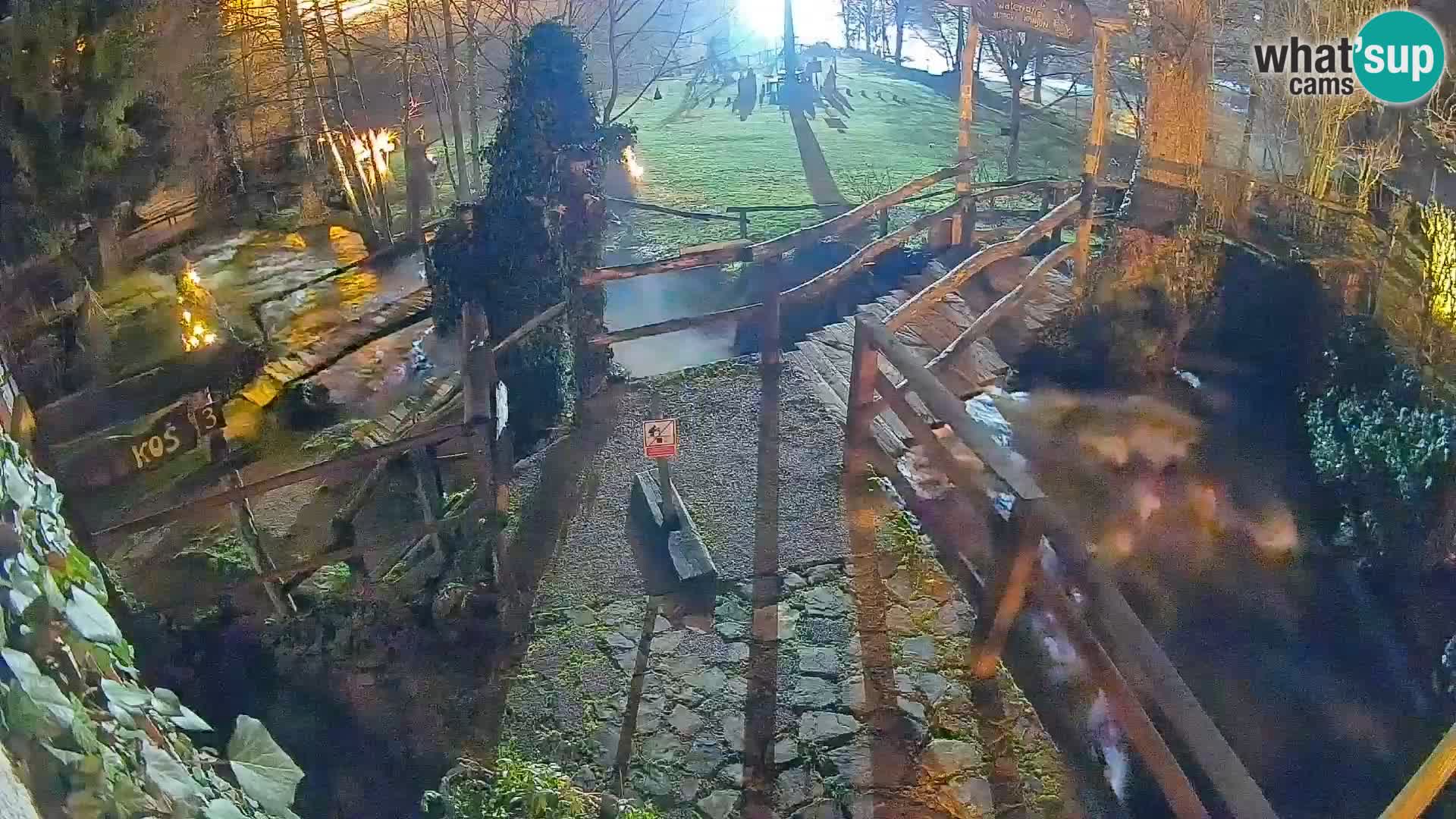 Jezera na reki Slunjčica v Rastokah