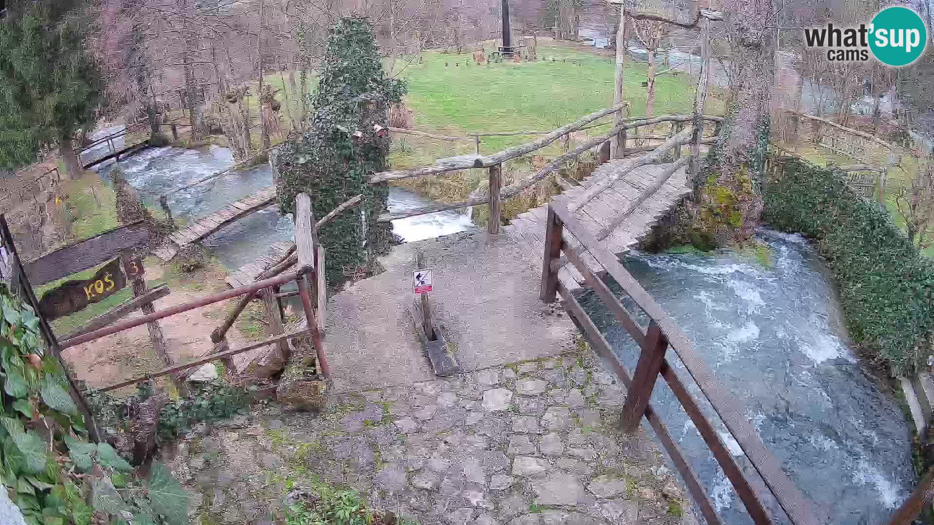 Jezera na rijeci Slunjčica u Rastokama