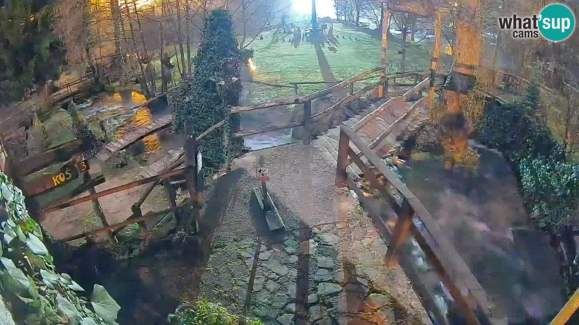 Jezera na reki Slunjčica v Rastokah