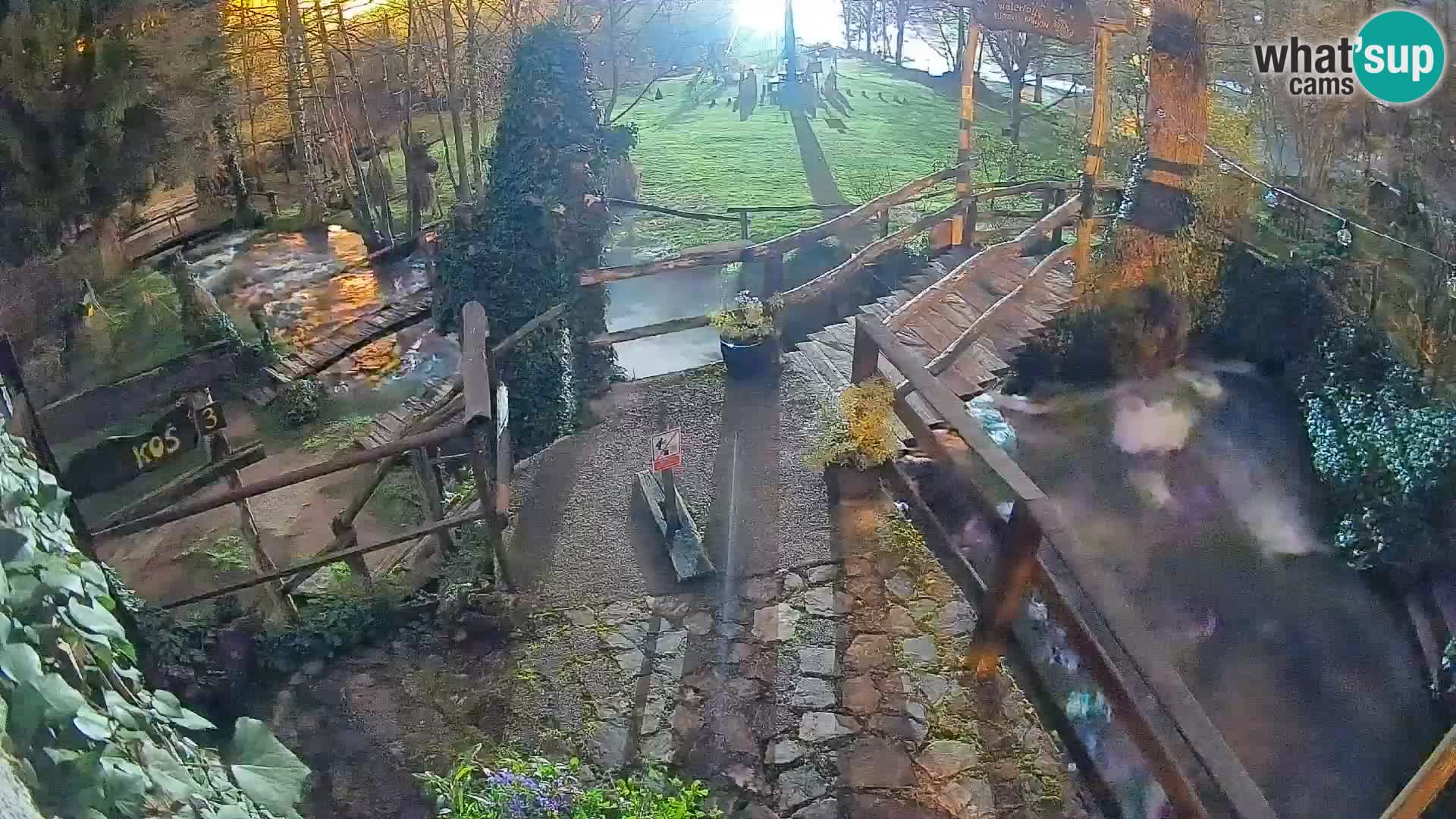 Lacs sur la rivière Slunjčica dans Rastoke