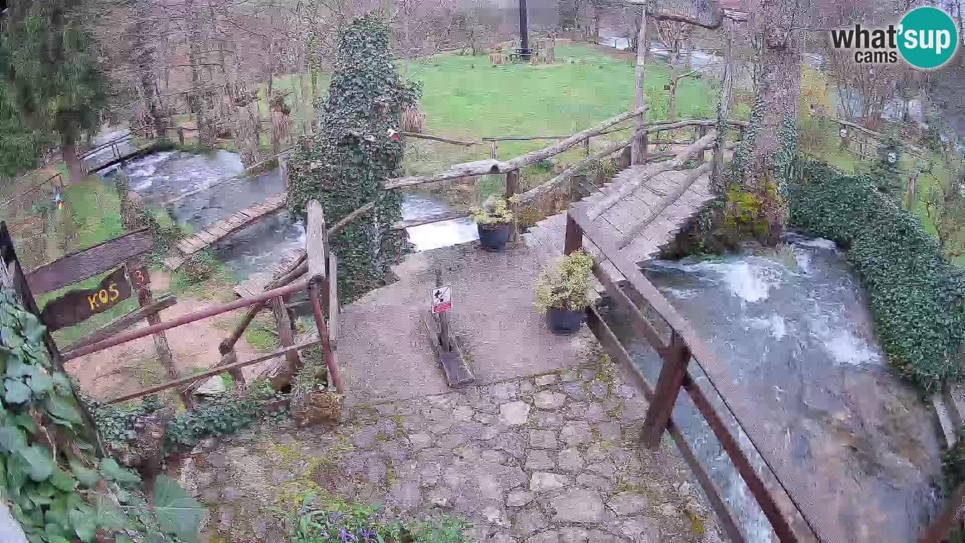 Lakes on the river Slunjčica in Rastoke