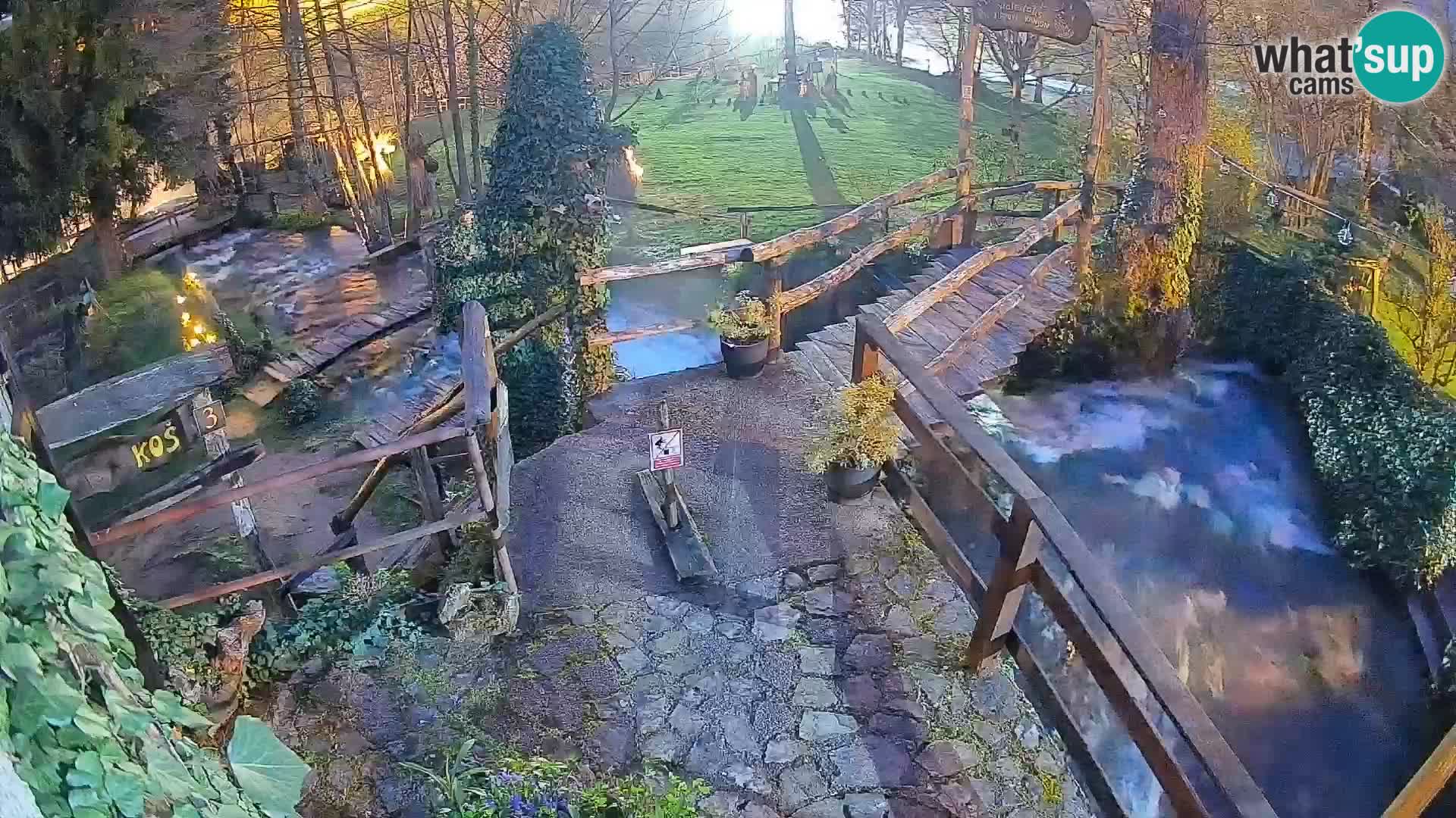 Lakes on the river Slunjčica in Rastoke