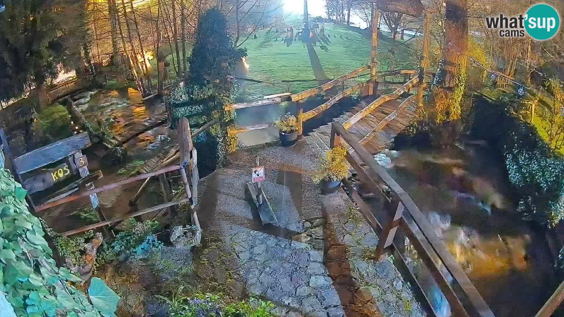 Jezera na reki Slunjčica v Rastokah