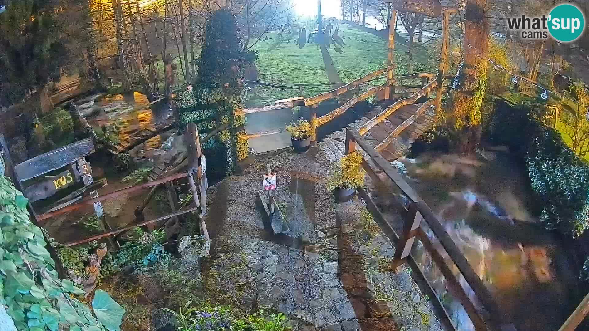 Jezera na reki Slunjčica v Rastokah