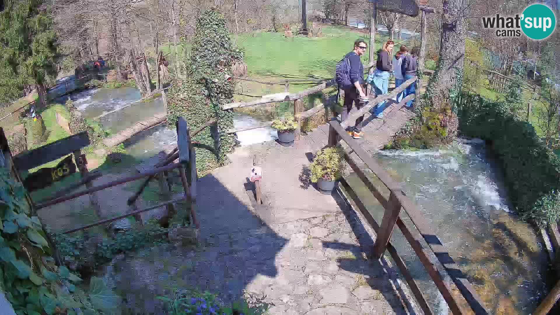 Lakes on the river Slunjčica in Rastoke