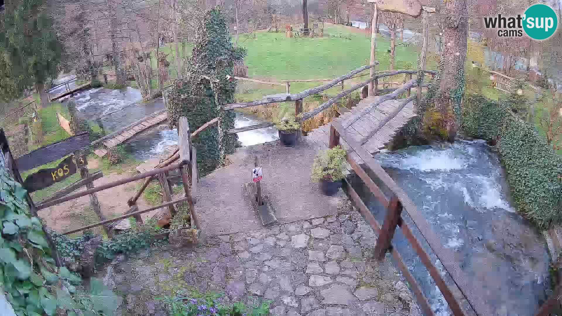 Laghi sul fiume Slunjčica a Rastoke