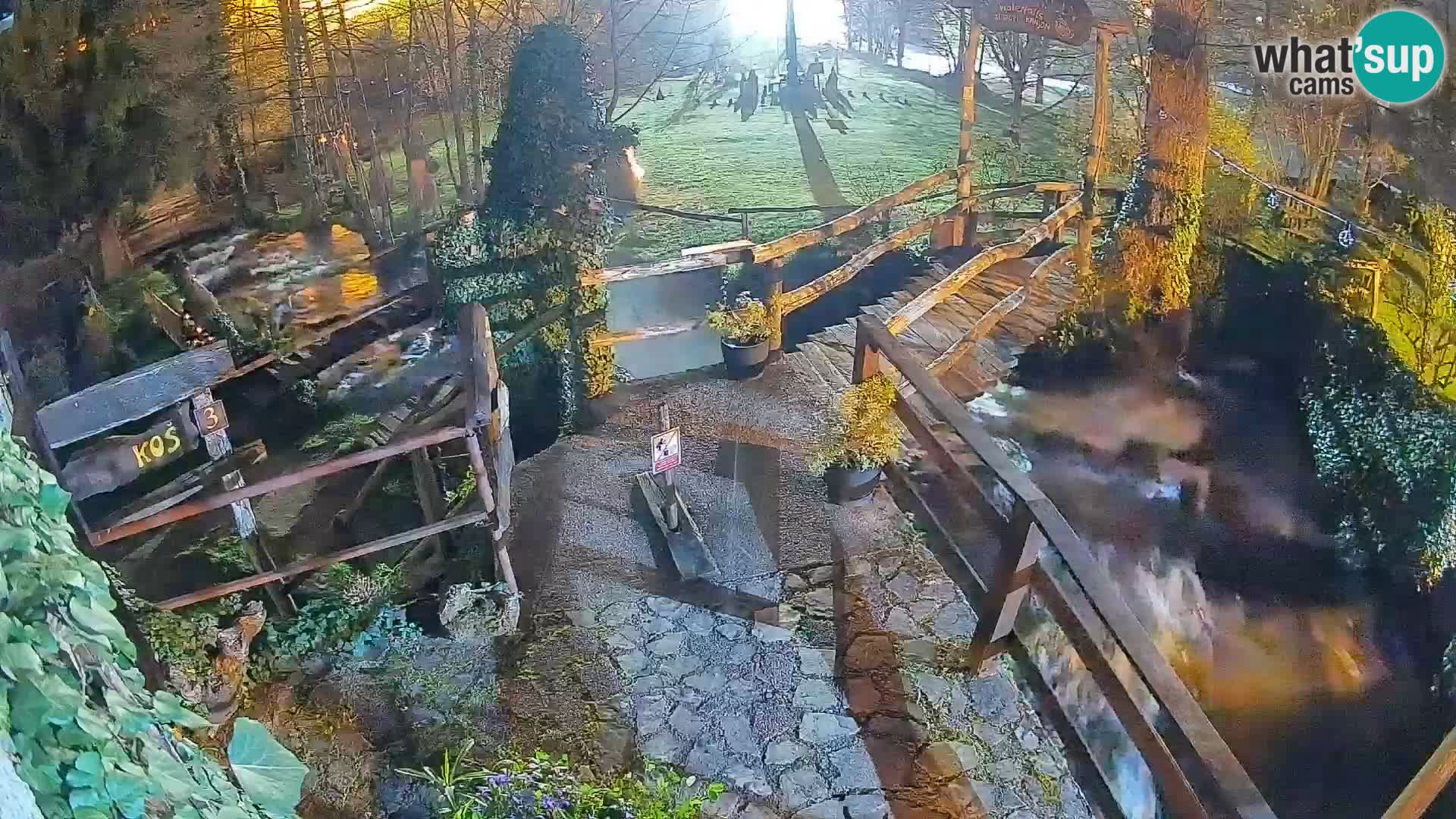 Lakes on the river Slunjčica in Rastoke