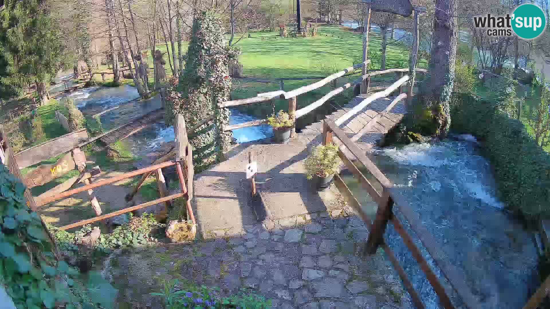 Lakes on the river Slunjčica in Rastoke