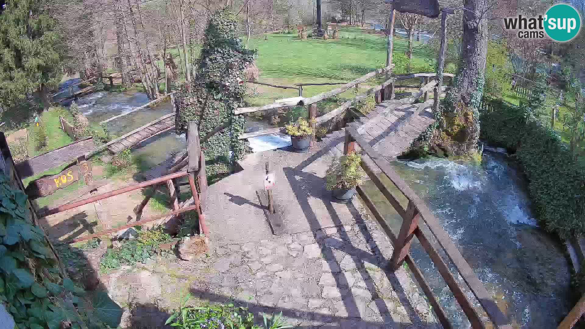 Lakes on the river Slunjčica in Rastoke
