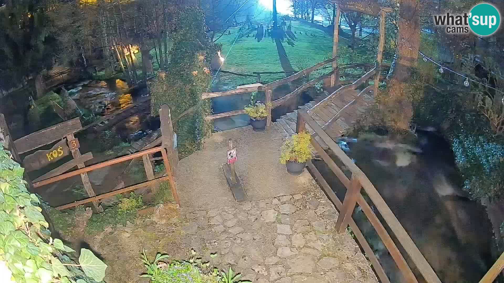 Lacs sur la rivière Slunjčica dans Rastoke