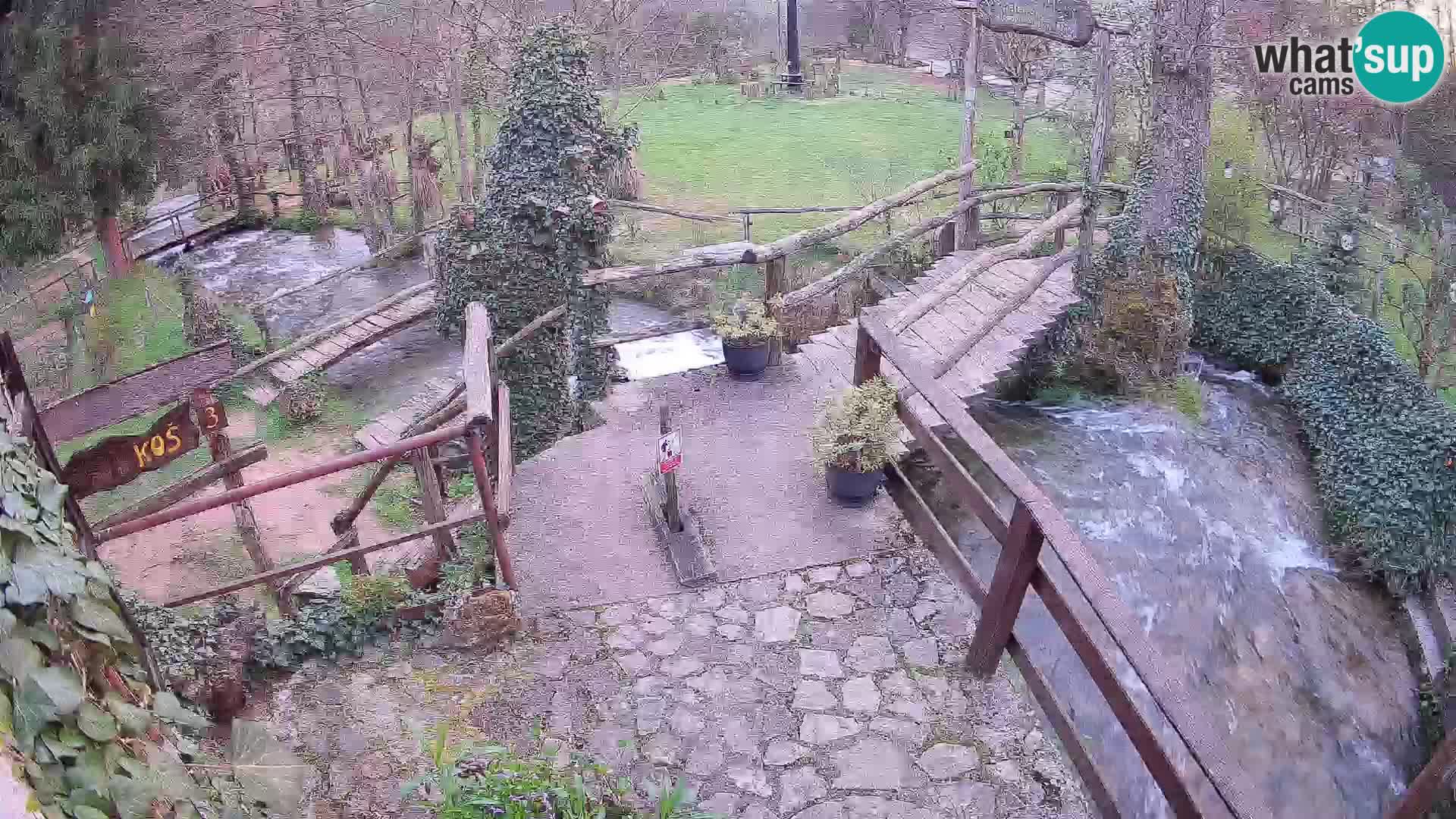 Lakes on the river Slunjčica in Rastoke