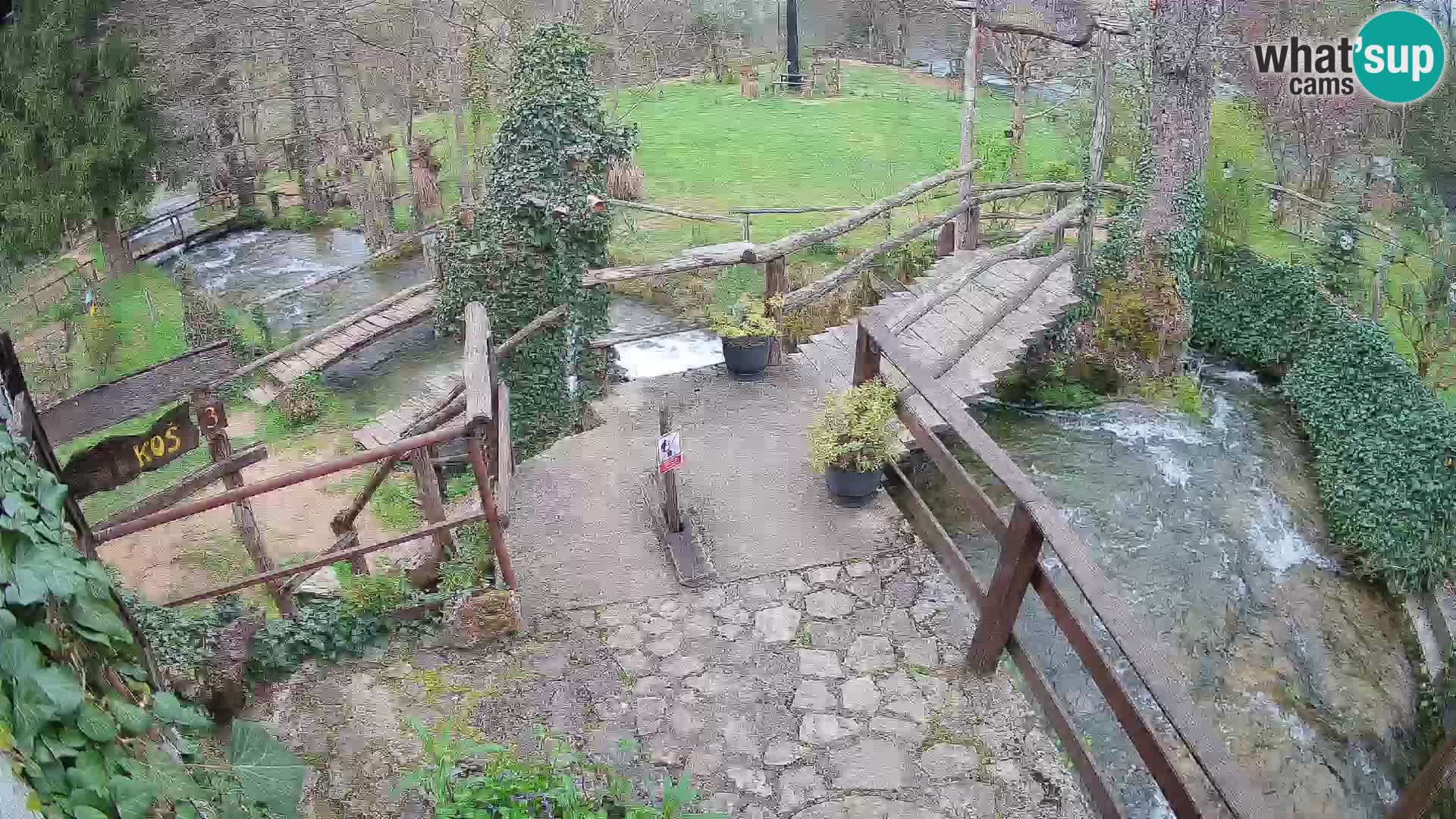 Jezera na reki Slunjčica v Rastokah