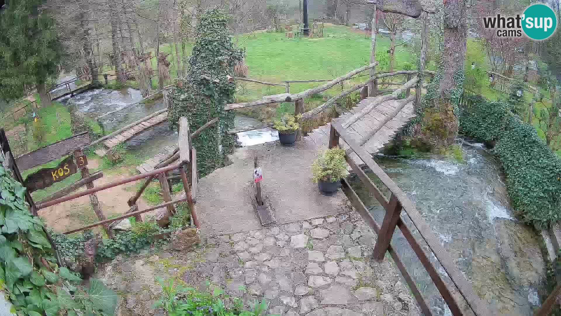 Laghi sul fiume Slunjčica a Rastoke