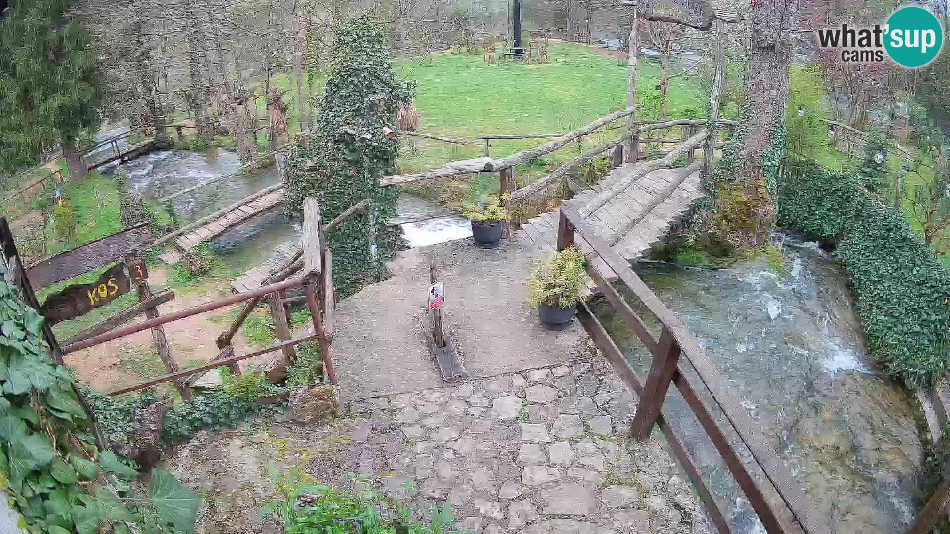 Jezera na rijeci Slunjčica u Rastokama