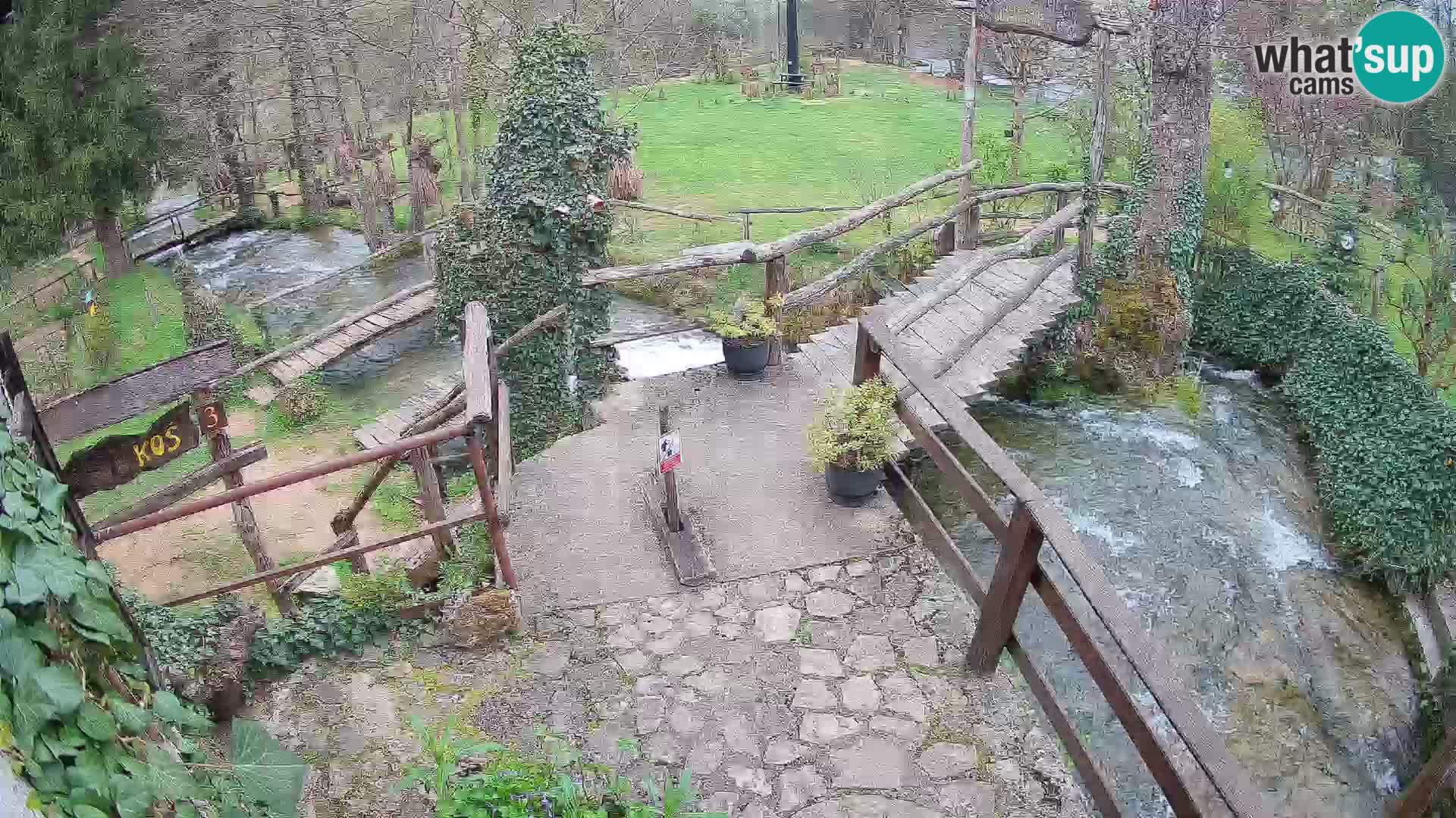 Laghi sul fiume Slunjčica a Rastoke