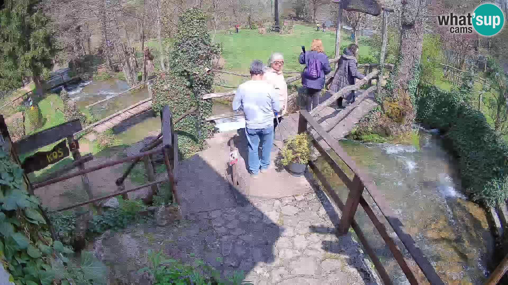 Jezera na reki Slunjčica v Rastokah