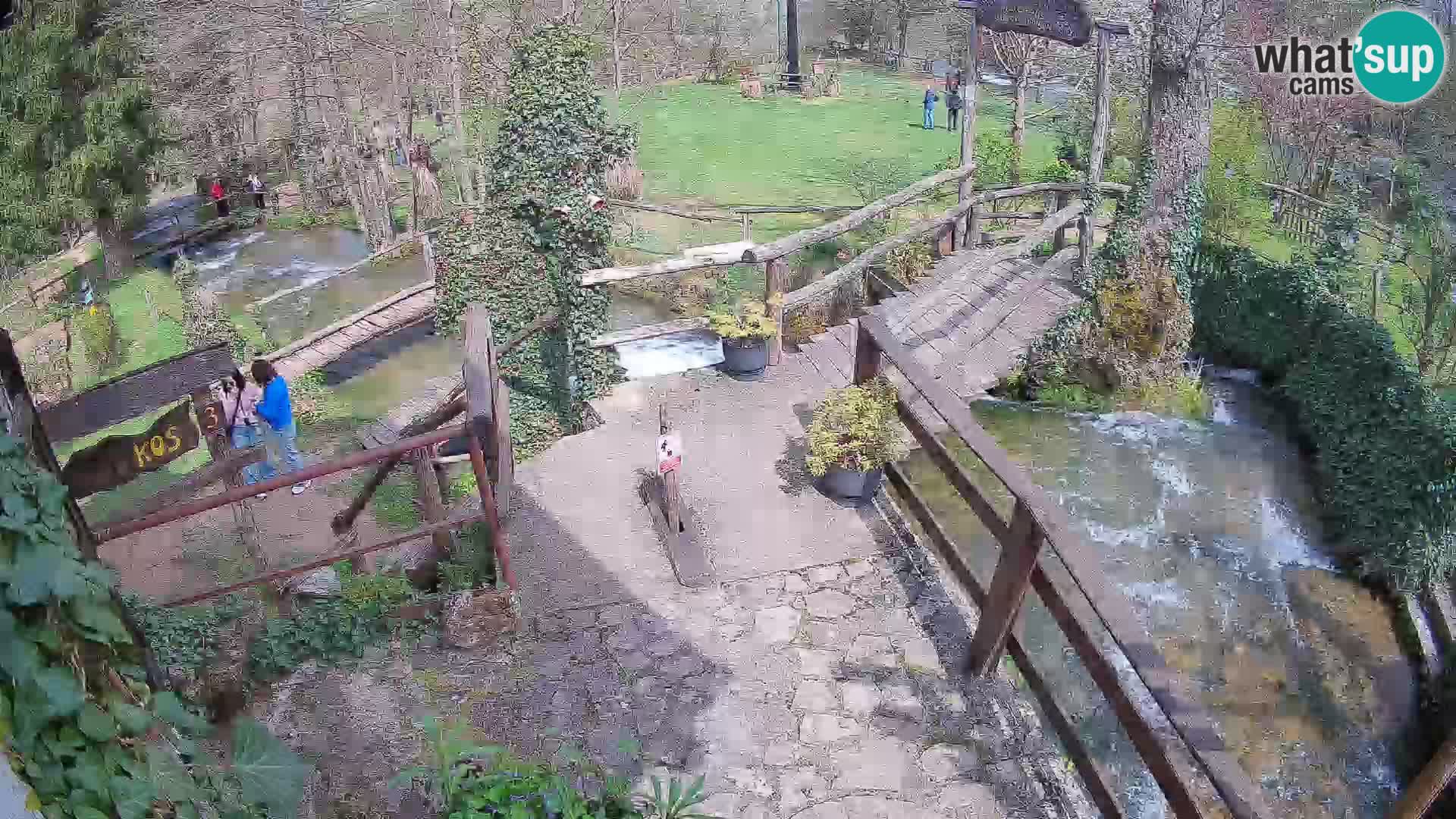 Jezera na rijeci Slunjčica u Rastokama