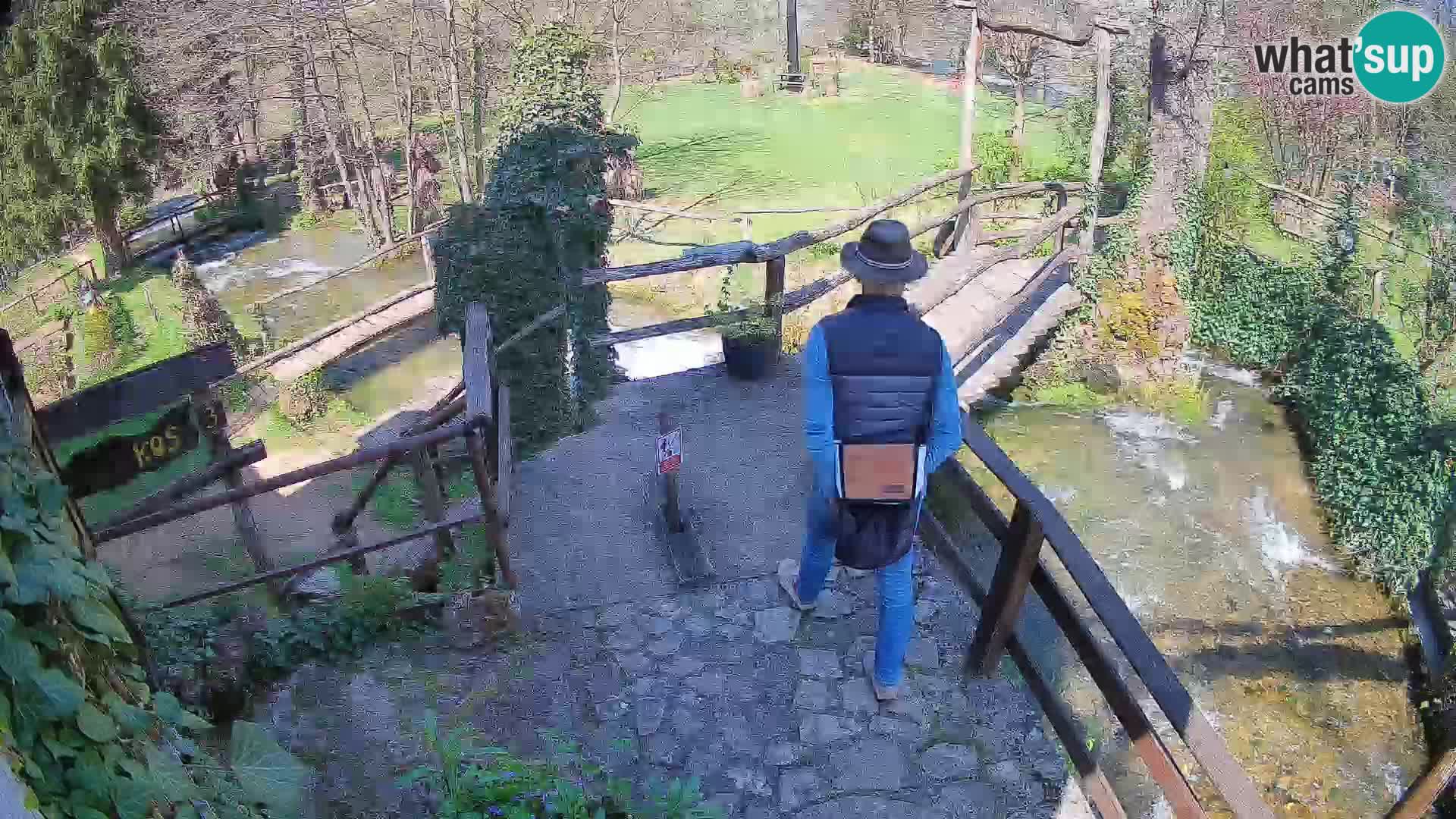 Jezera na reki Slunjčica v Rastokah