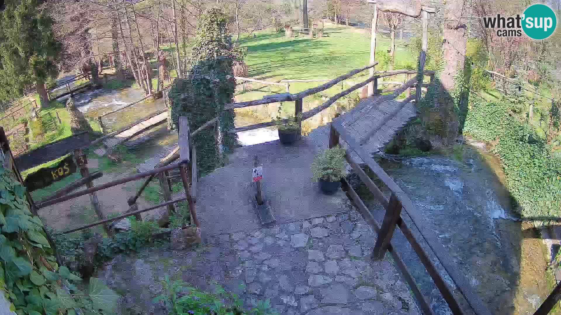 Jezera na reki Slunjčica v Rastokah