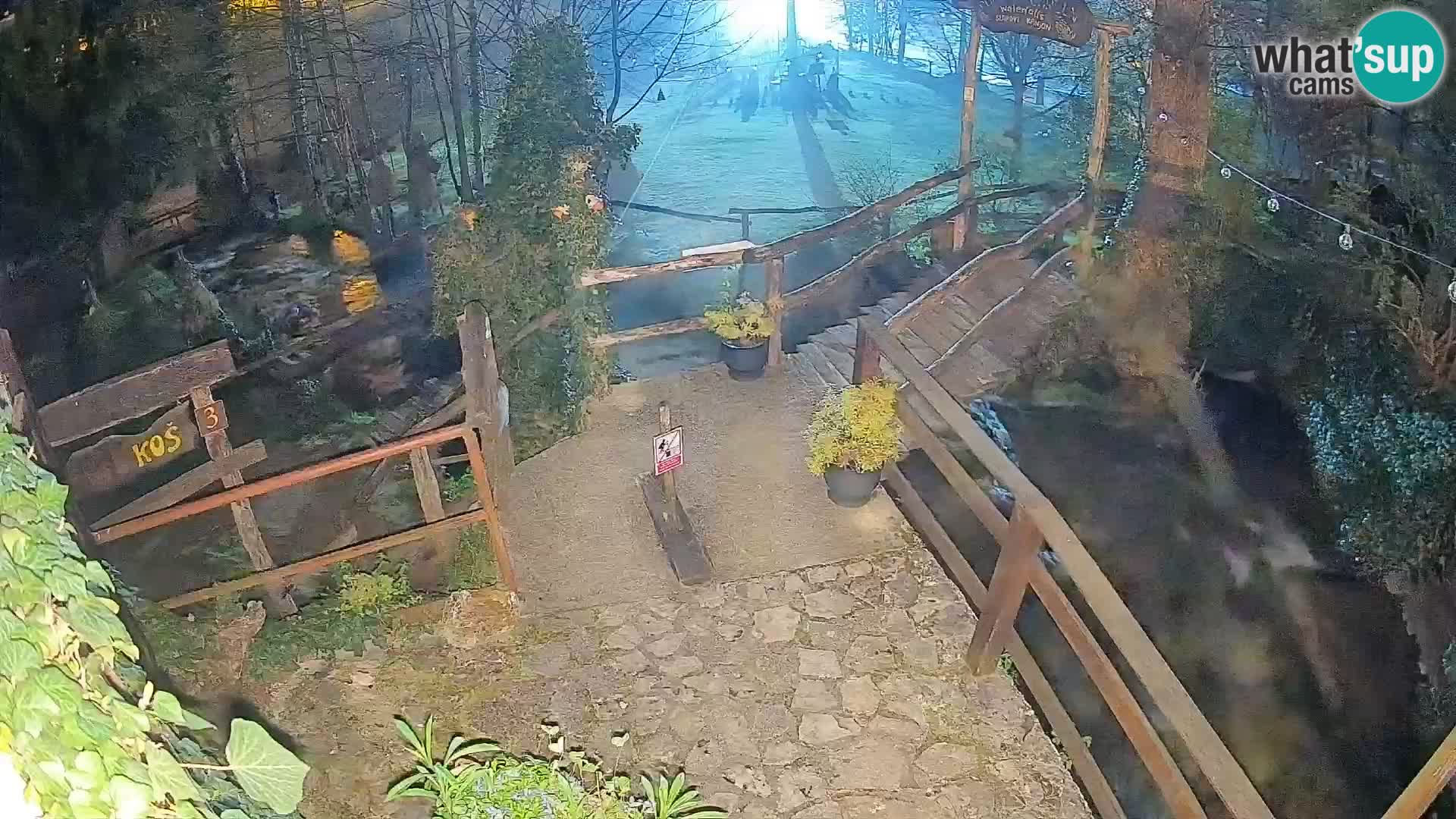 Jezera na reki Slunjčica v Rastokah