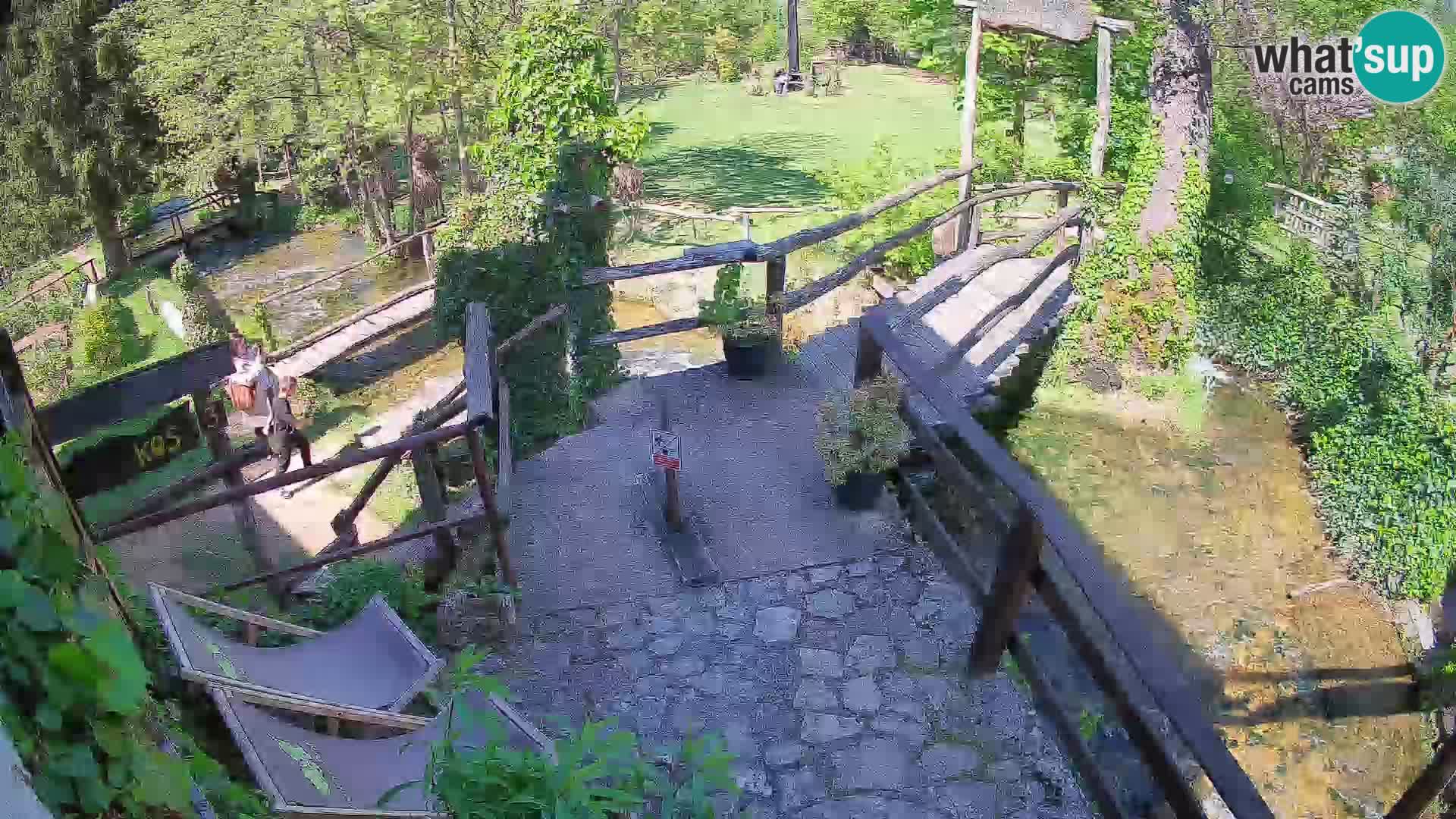 Jezera na reki Slunjčica v Rastokah