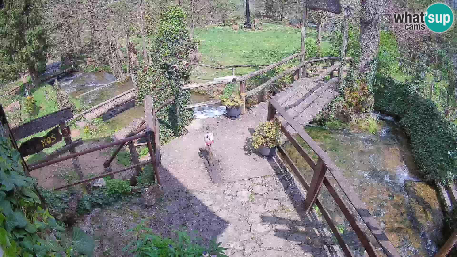 Lakes on the river Slunjčica in Rastoke