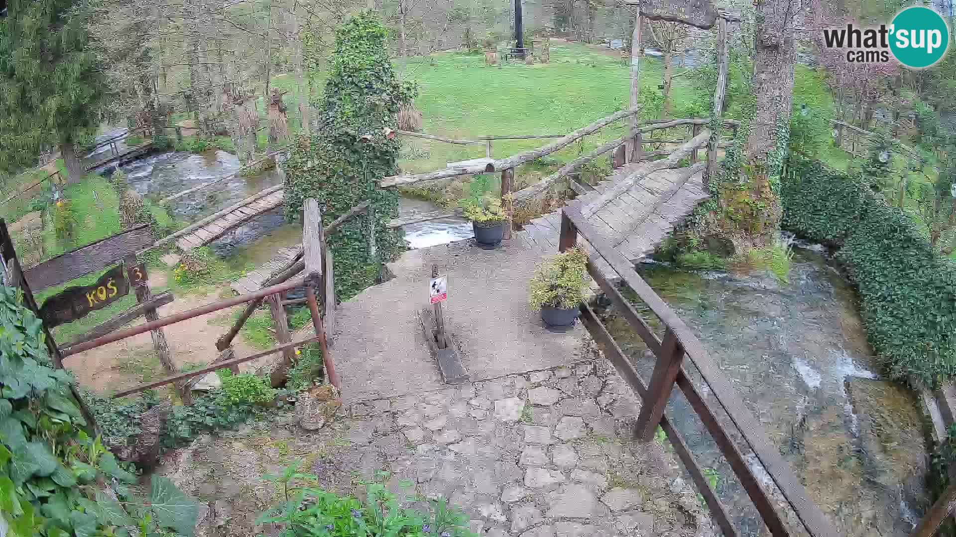 Lacs sur la rivière Slunjčica dans Rastoke