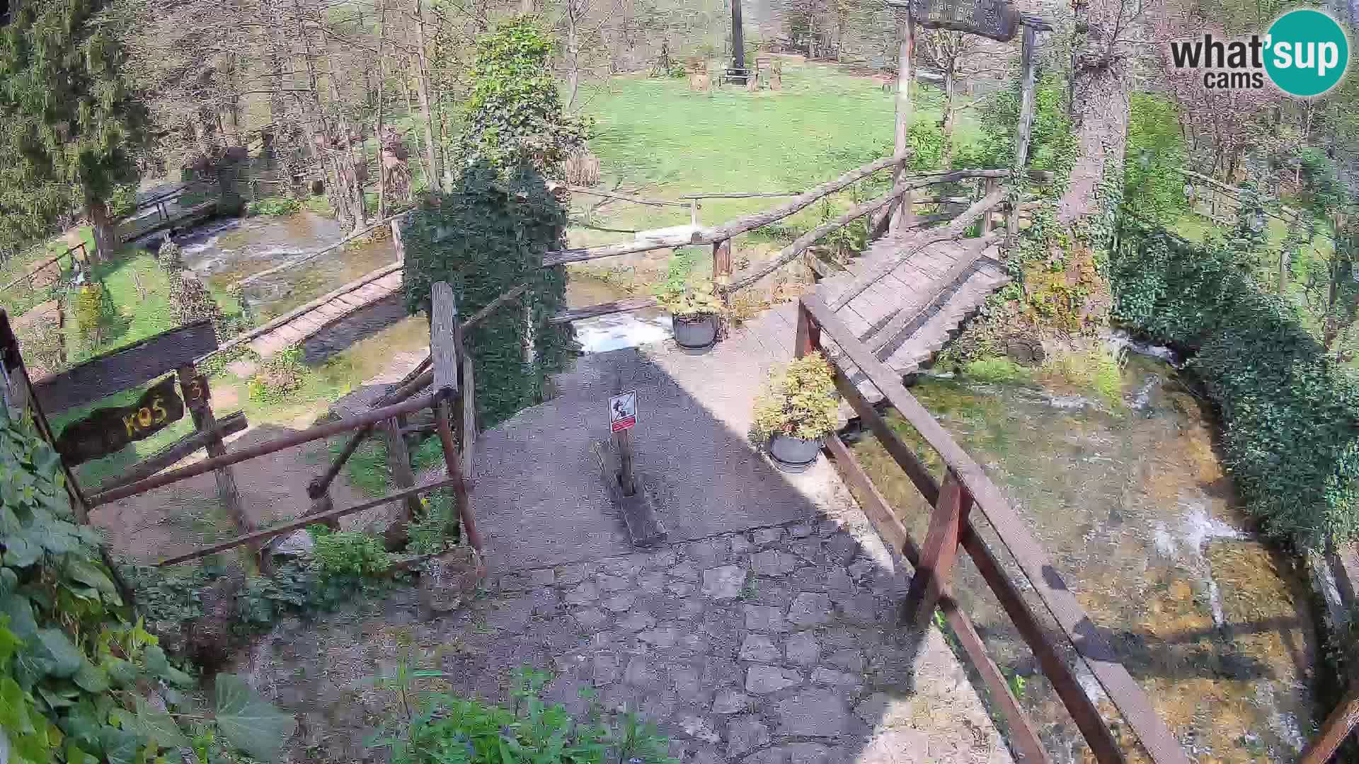 Lacs sur la rivière Slunjčica dans Rastoke