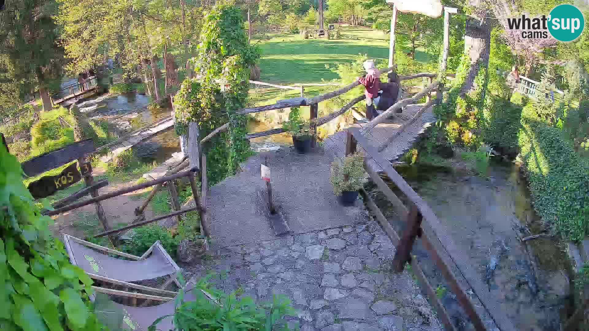 Lakes on the river Slunjčica in Rastoke