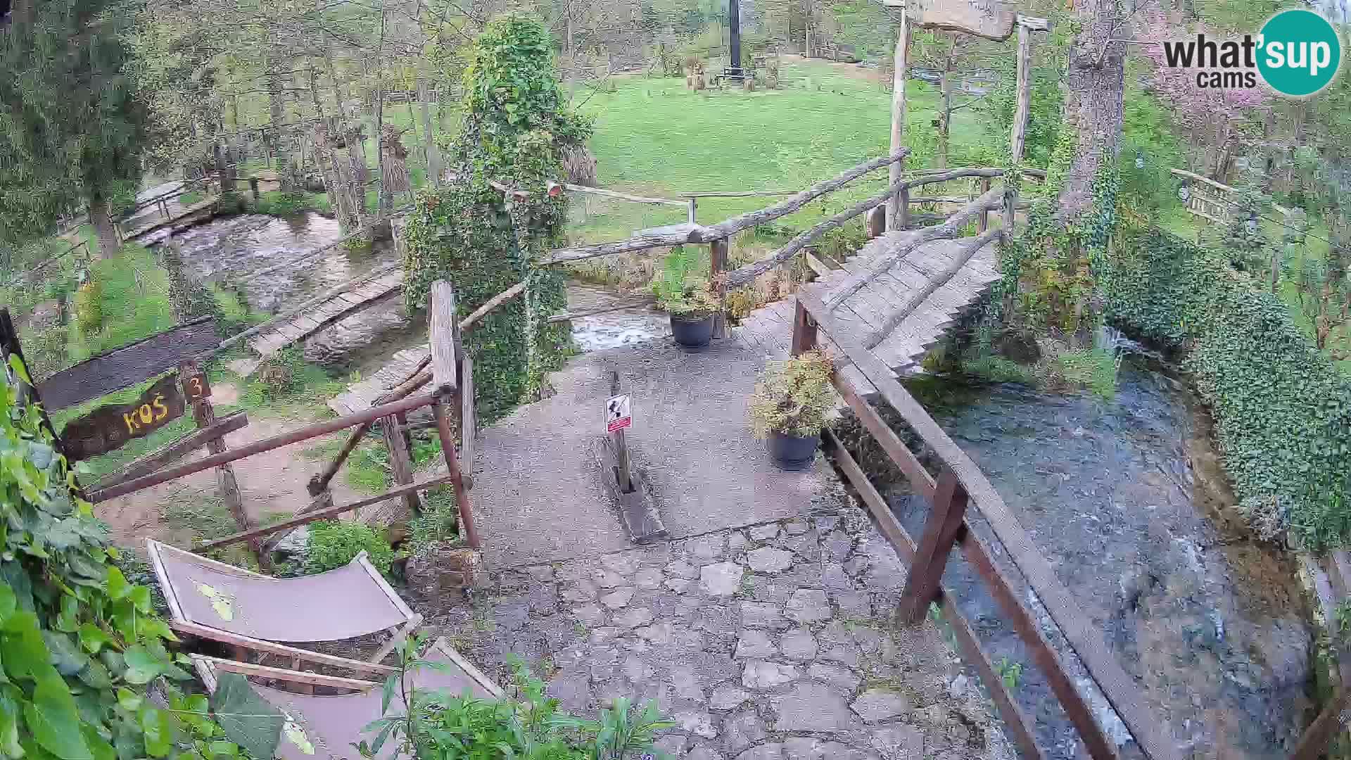 Jezera na rijeci Slunjčica u Rastokama